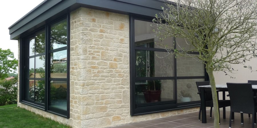 Mur extérieur de véranda -