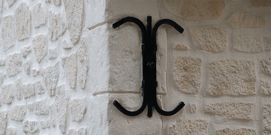 Chaînages d'angle en aspect pierre -