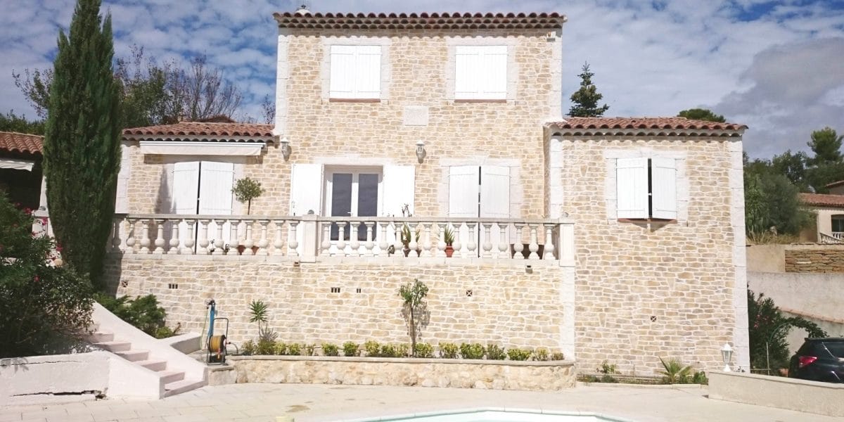 Maison de campagne avec façade en pierre - Maison de campagne avec façade en pierre
